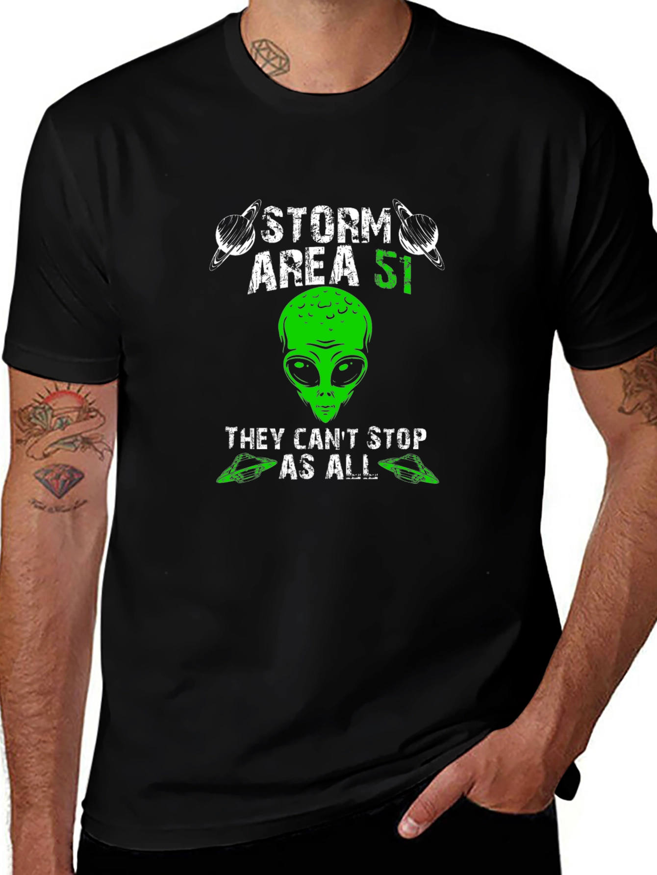Storm Area 51 Alien T-Shirt