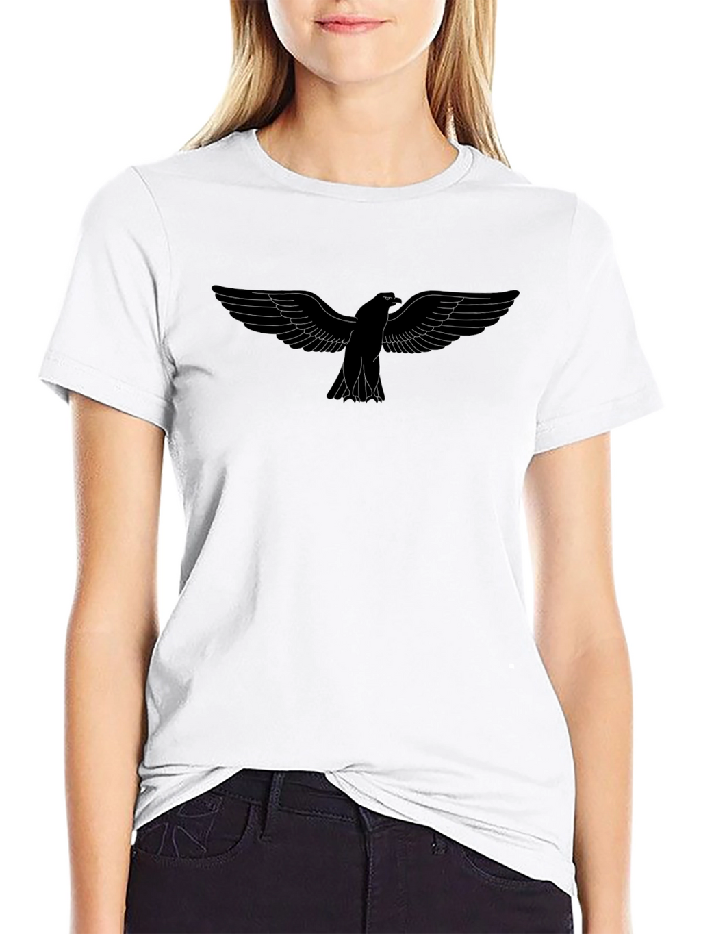 Black Eagle Graphic Tee - Stylish Mens T-Shirt