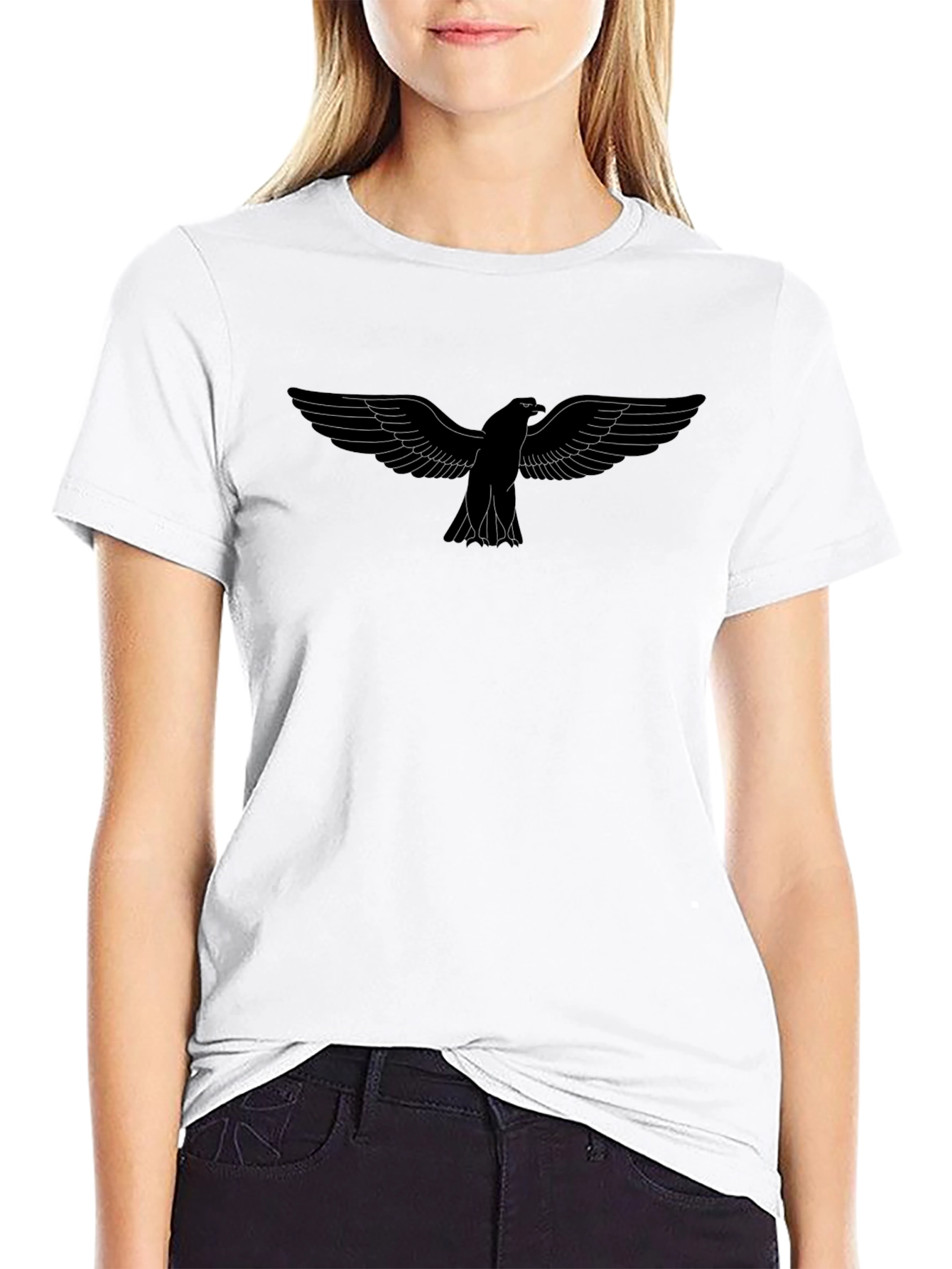 Black Eagle Graphic Tee - Stylish Mens T-Shirt