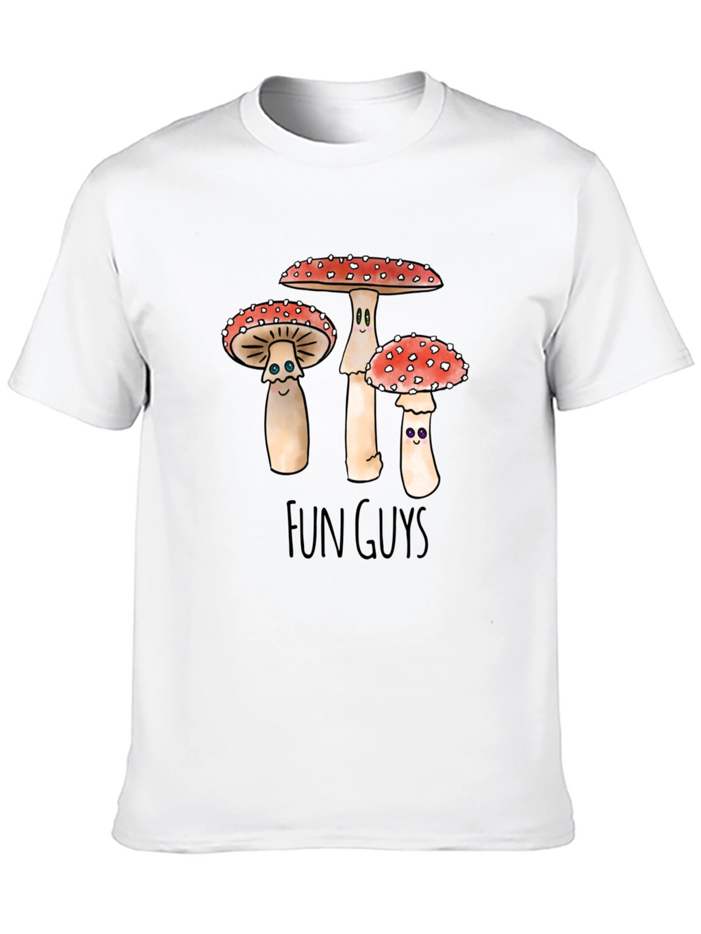 Fun Guys Graphic T-Shirt - Mushroom Humor