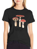 Fun Guys Graphic T-Shirt - Mushroom Humor