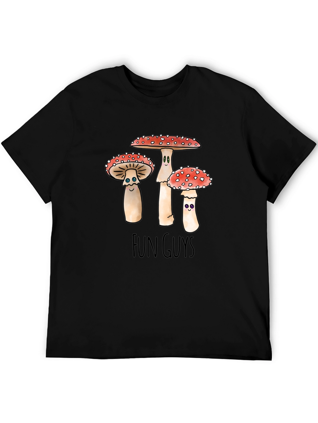 Fun Guys Graphic T-Shirt - Mushroom Humor
