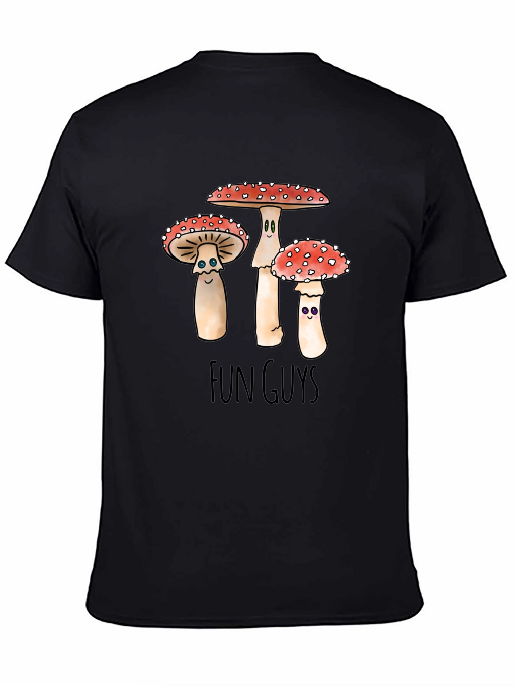 Fun Guys Graphic T-Shirt - Mushroom Humor