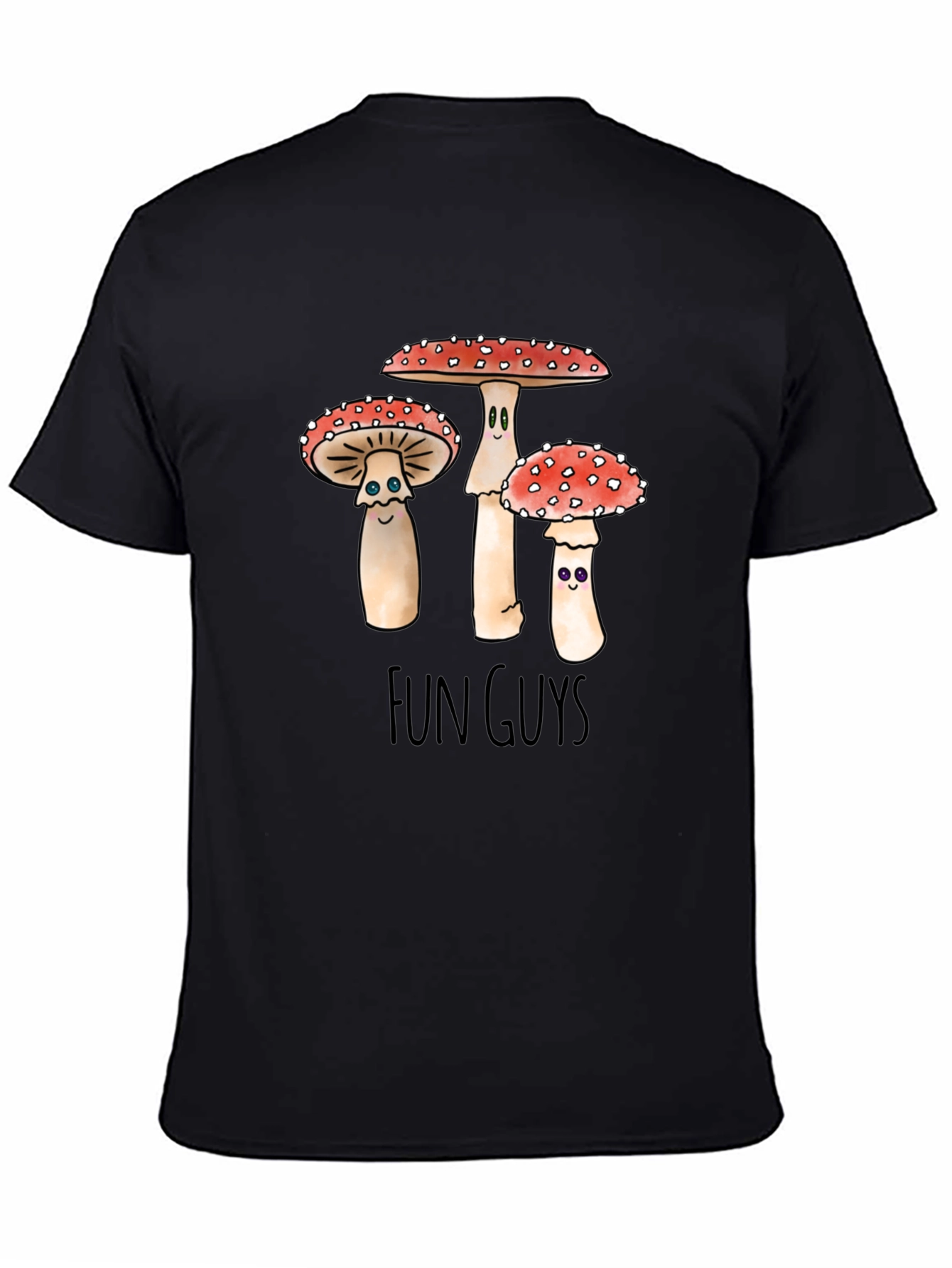 Fun Guys Graphic T-Shirt - Mushroom Humor