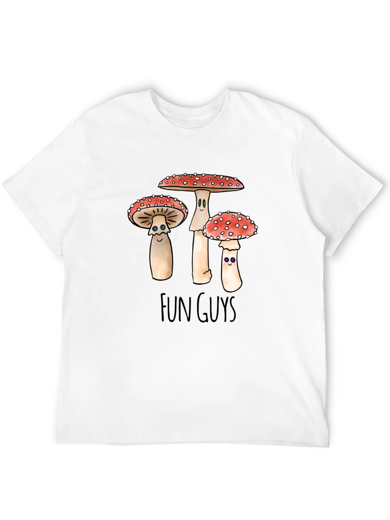 Fun Guys Graphic T-Shirt - Mushroom Humor