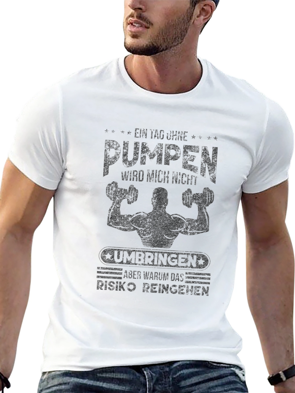 Mens Graphic T-Shirt - Gym Workout Humor