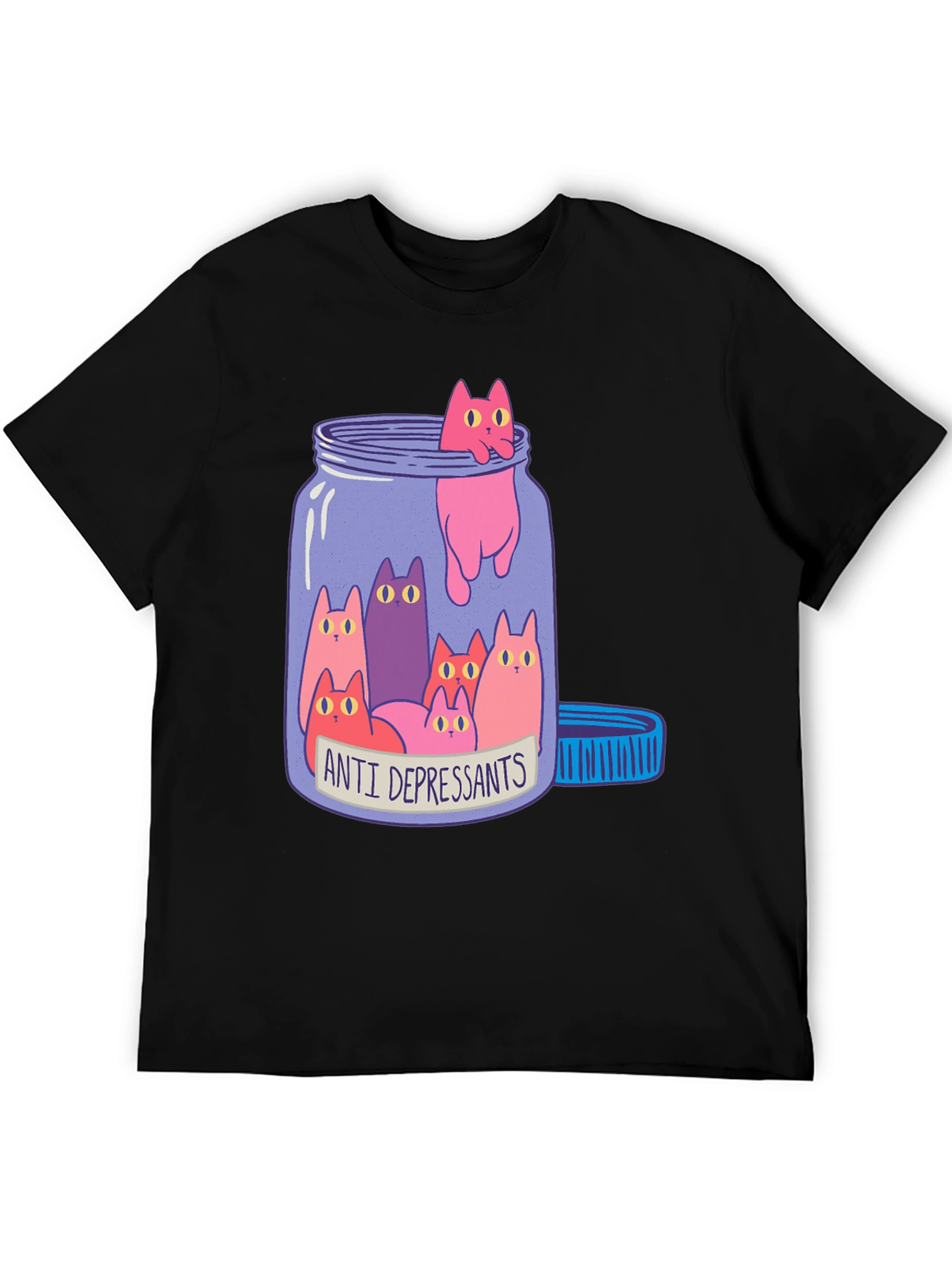 Anti-Depressant Cat T-Shirt