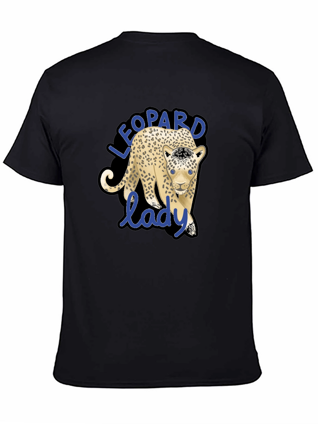 Leopard Lady Graphic Tee - Stylish Casual Wear