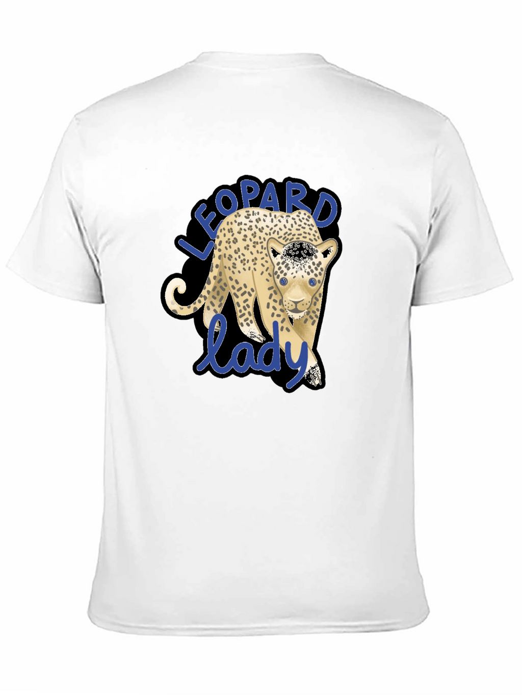 Leopard Lady Graphic Tee - Stylish Casual Wear