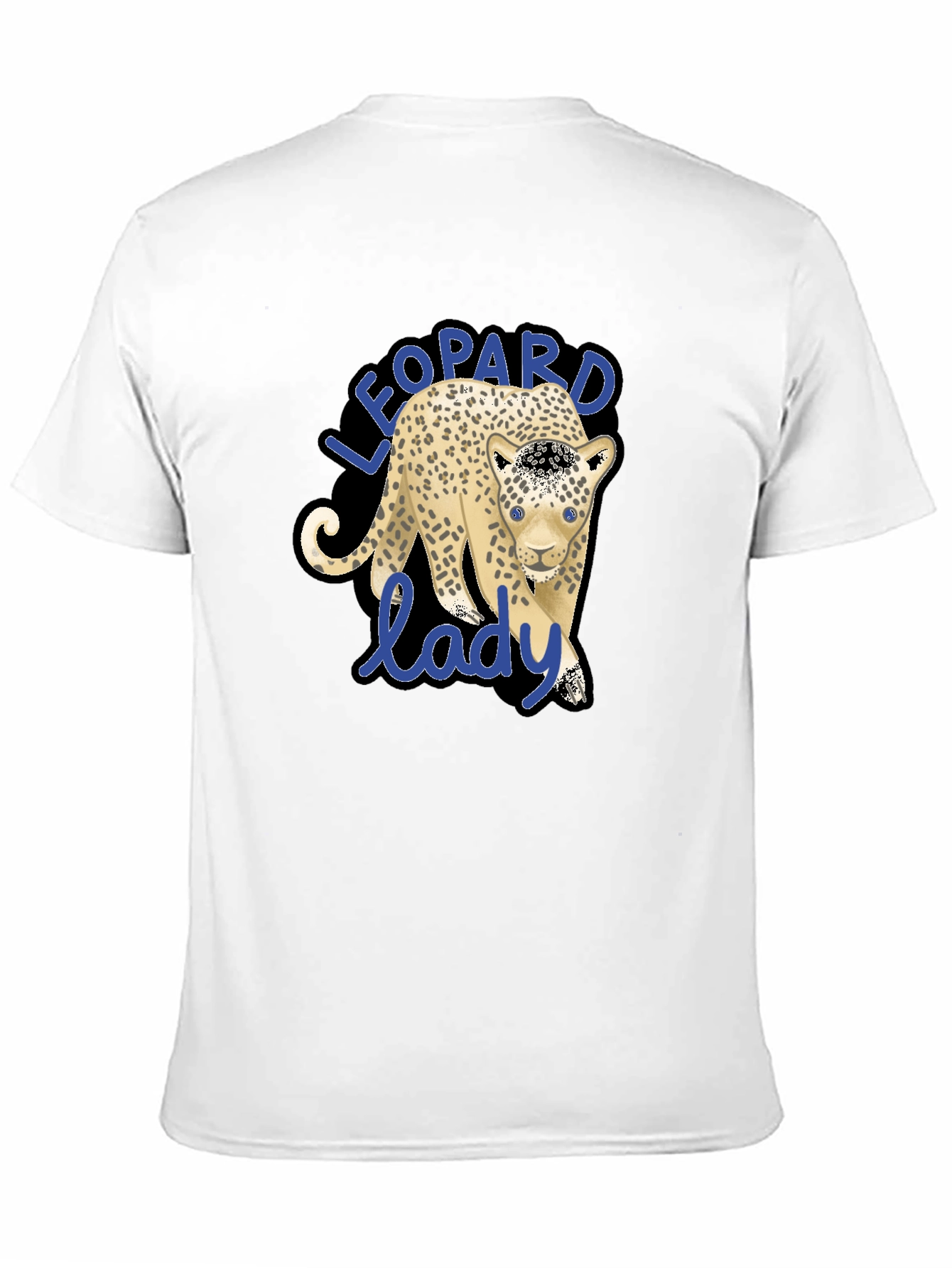 Leopard Lady Graphic Tee - Stylish Casual Wear