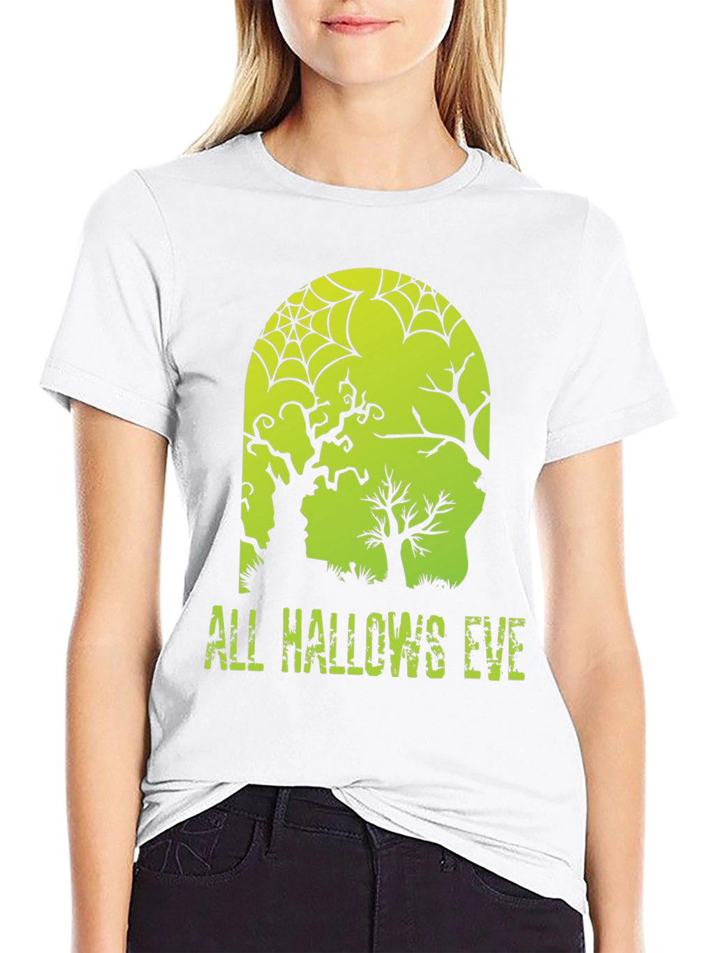 All Hallows Eve Graphic T-Shirt - Halloween Tee