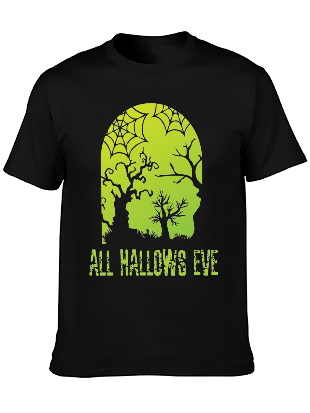 All Hallows Eve Graphic T-Shirt - Halloween Tee