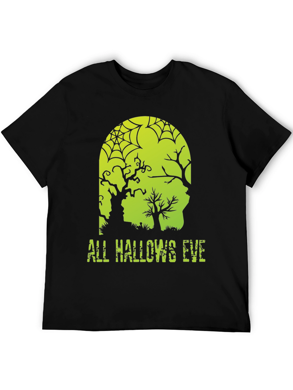 All Hallows Eve Graphic T-Shirt - Halloween Tee