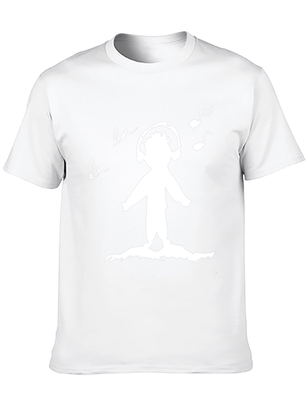 Music Lovers Tee: Black Graphic Print T-Shirt