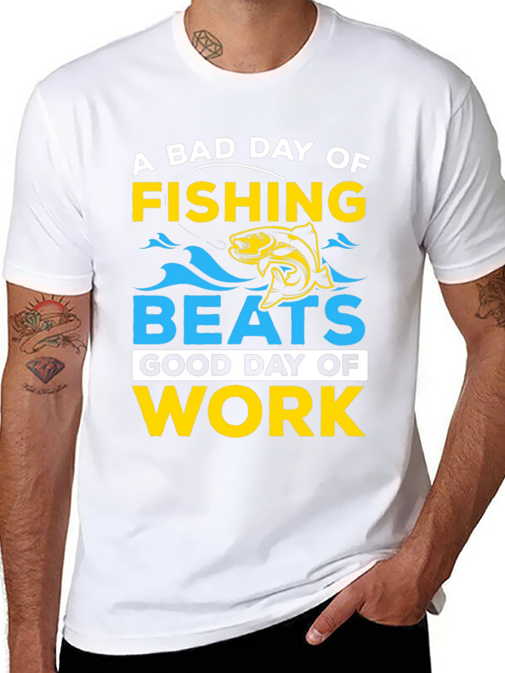 Fishing Beats Work T-Shirt