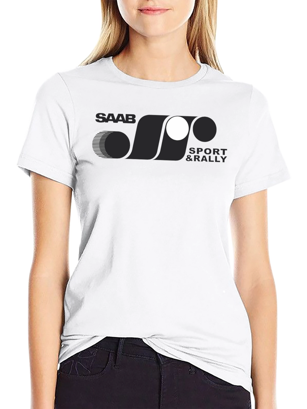 Saab Sport & Rally Graphic T-Shirt
