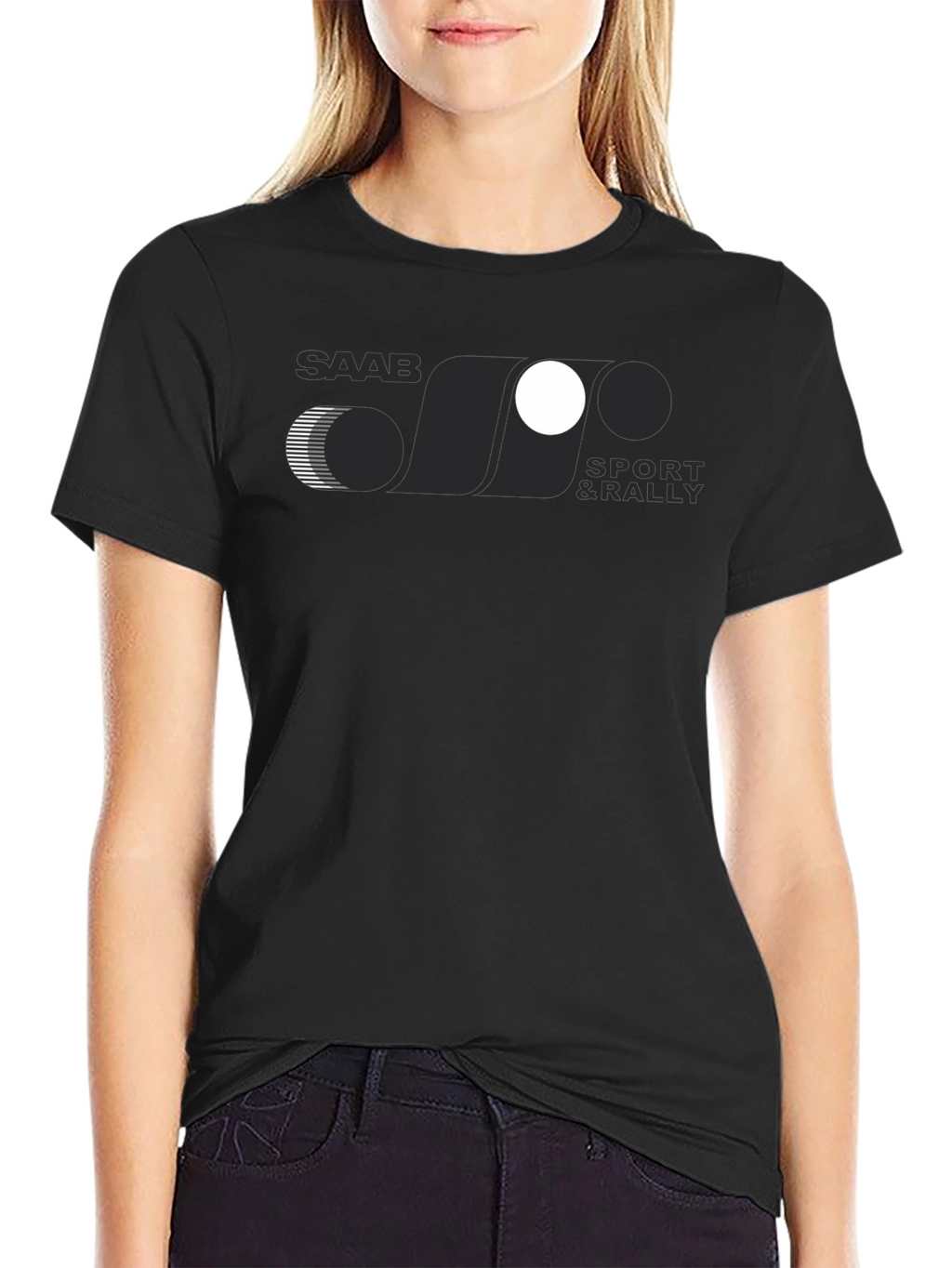 Saab Sport & Rally Graphic T-Shirt