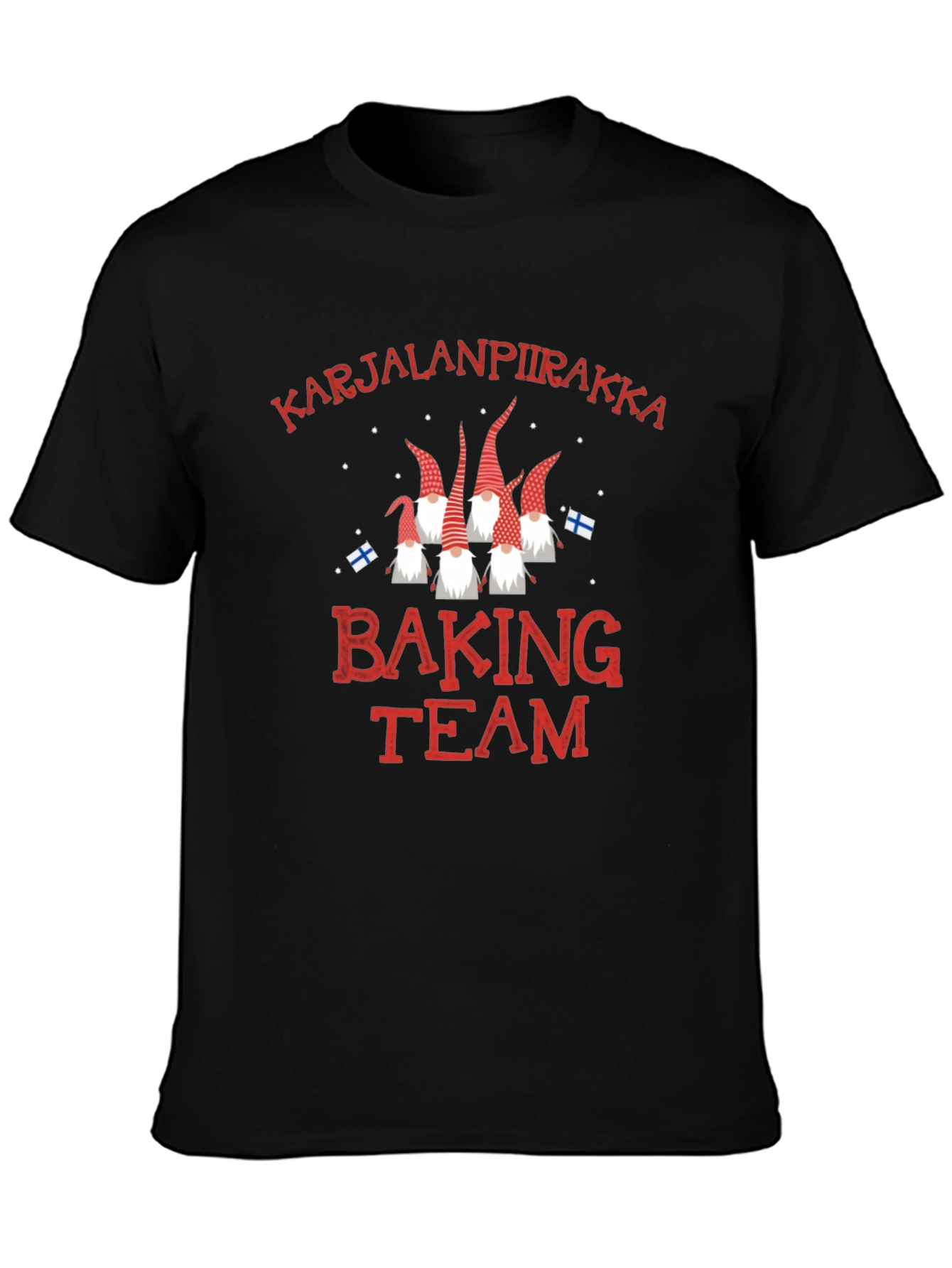 Karjalanpiirakka Baking Team T-Shirt