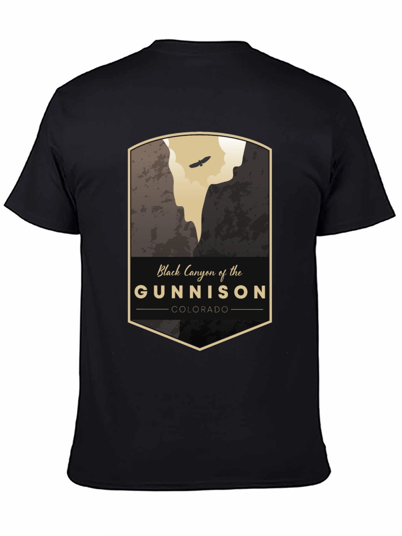 Black Canyon Gunnison Colorado Graphic Tee