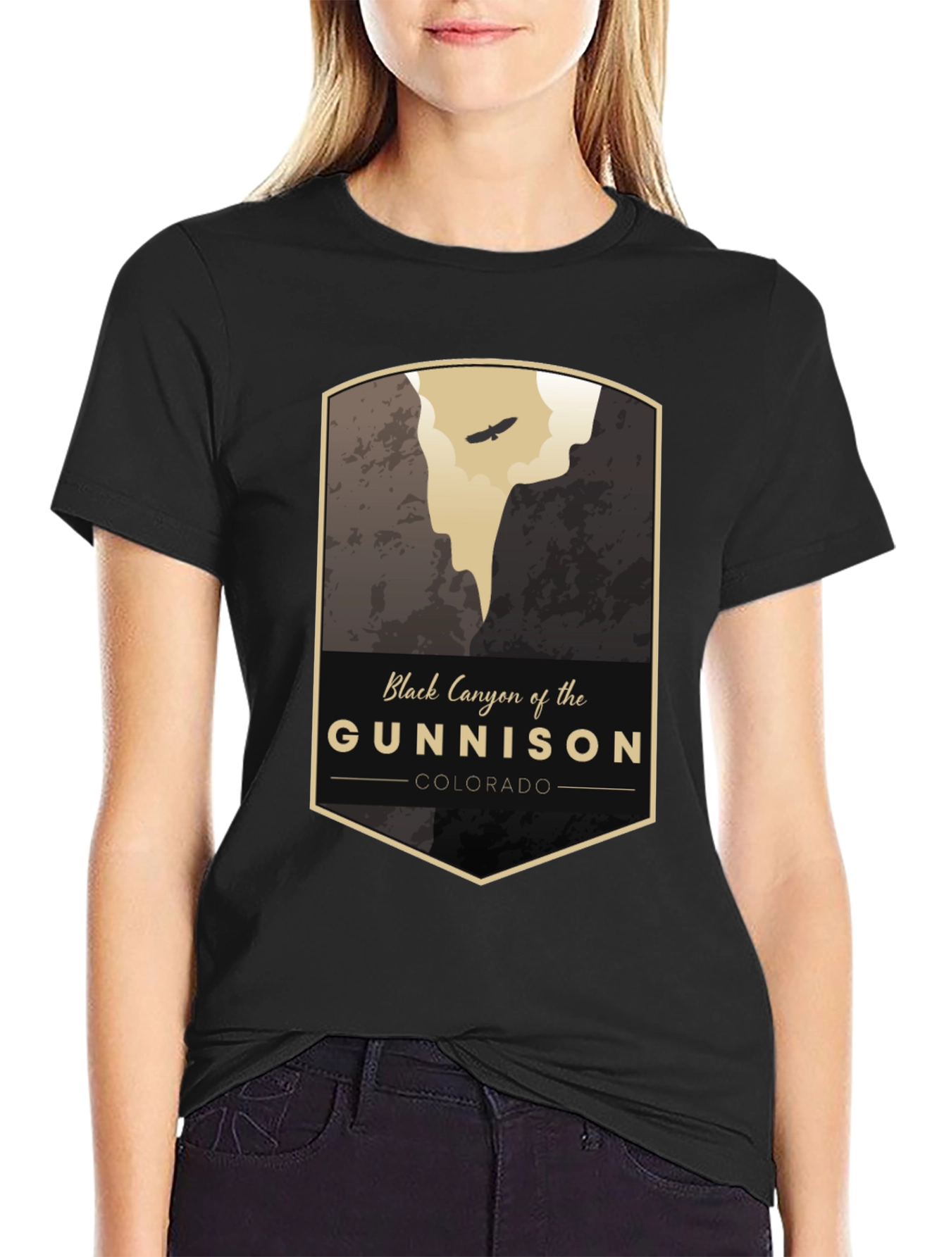 Black Canyon Gunnison Colorado Graphic Tee
