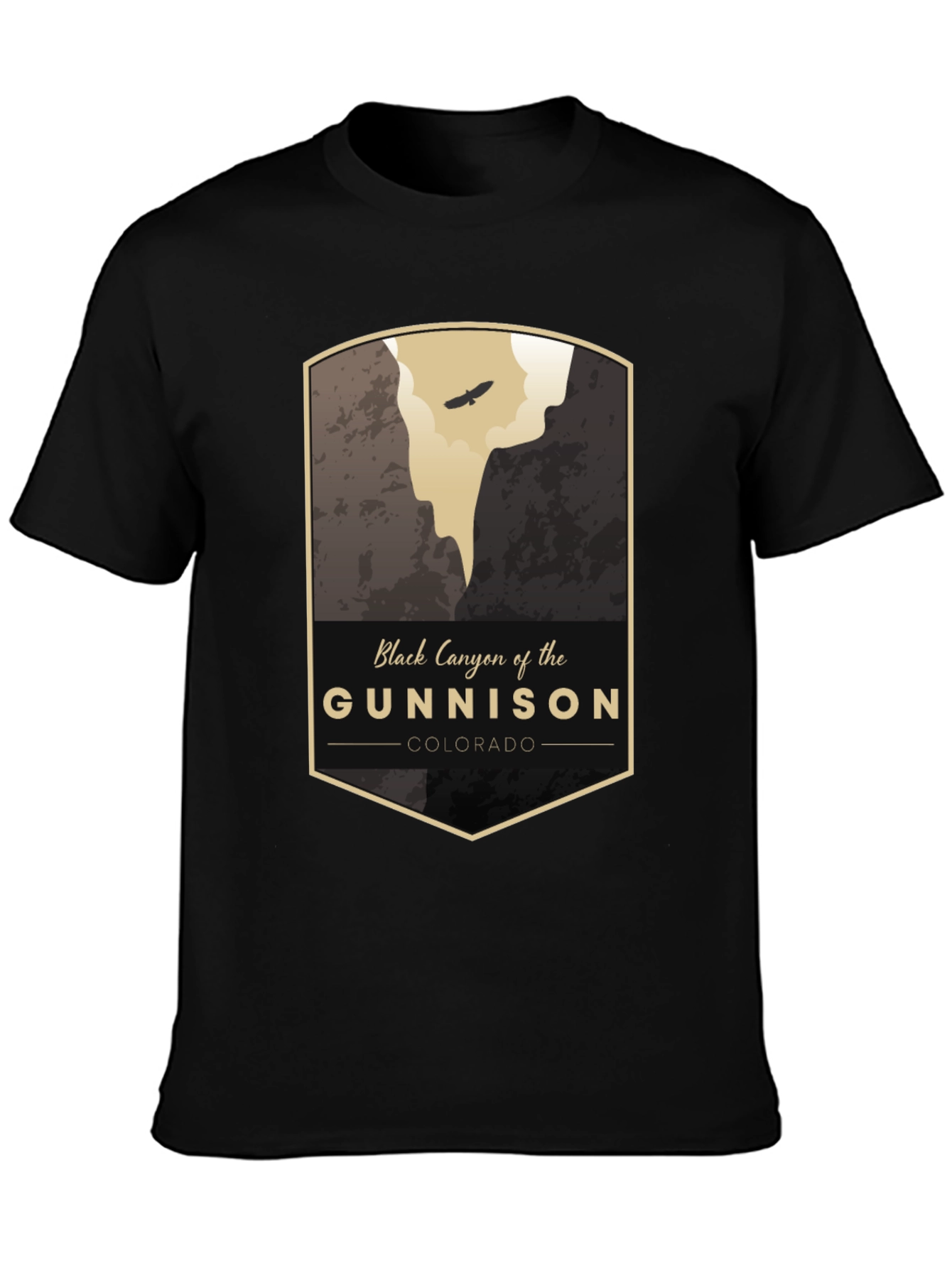 Black Canyon Gunnison Colorado Graphic Tee