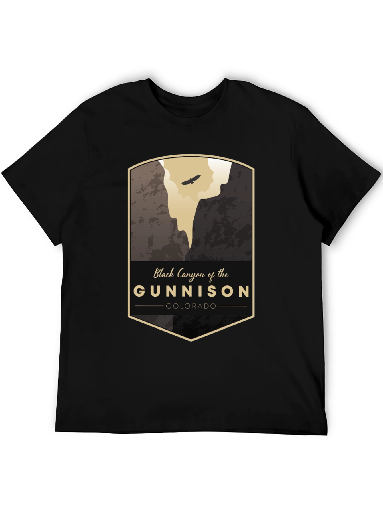 Black Canyon Gunnison Colorado Graphic Tee