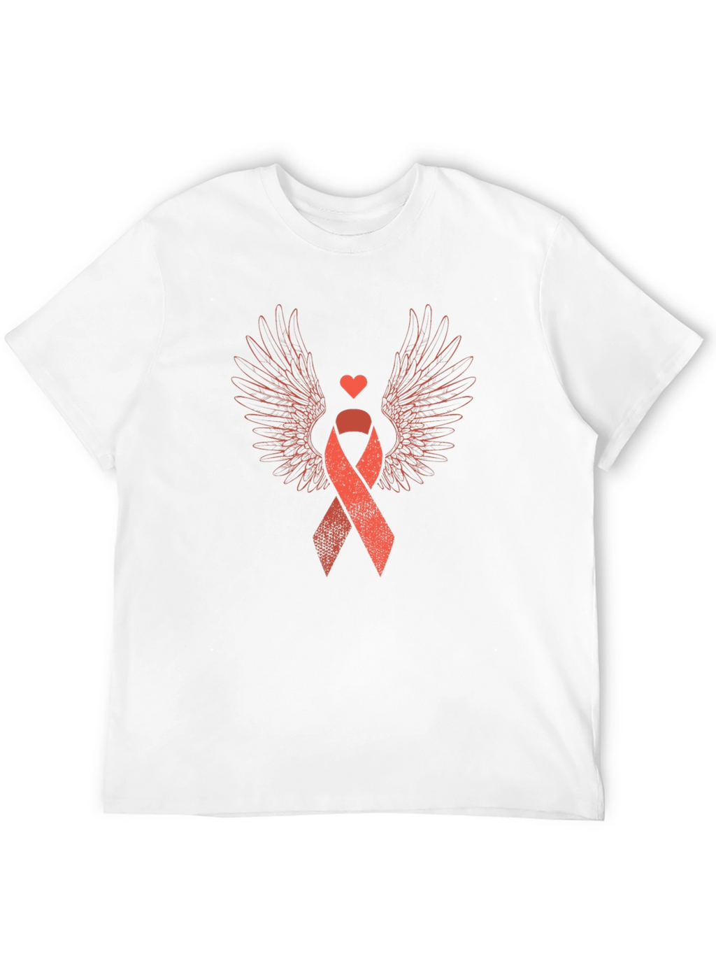 Heart & Wings Awareness Ribbon Graphic Tee