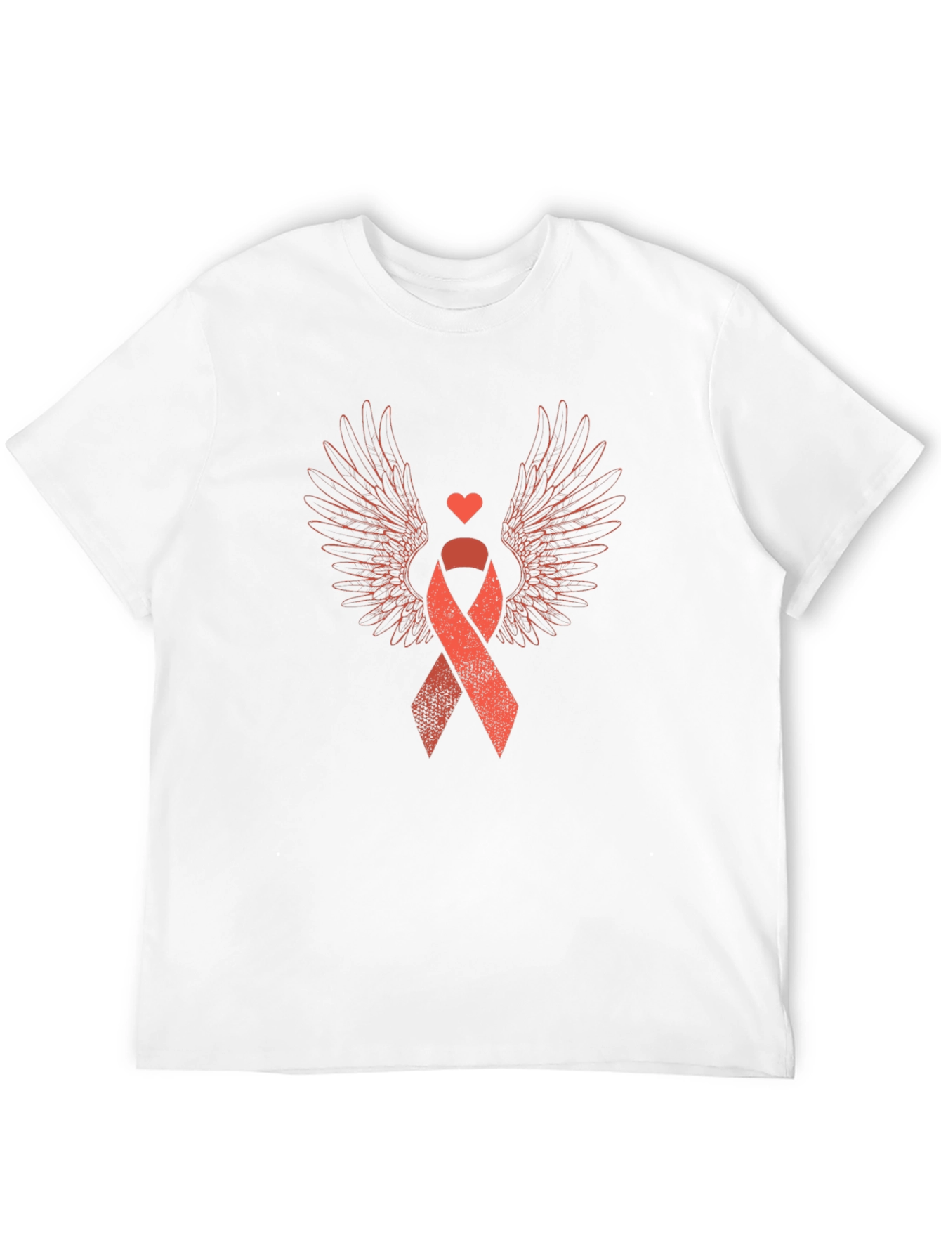 Heart & Wings Awareness Ribbon Graphic Tee