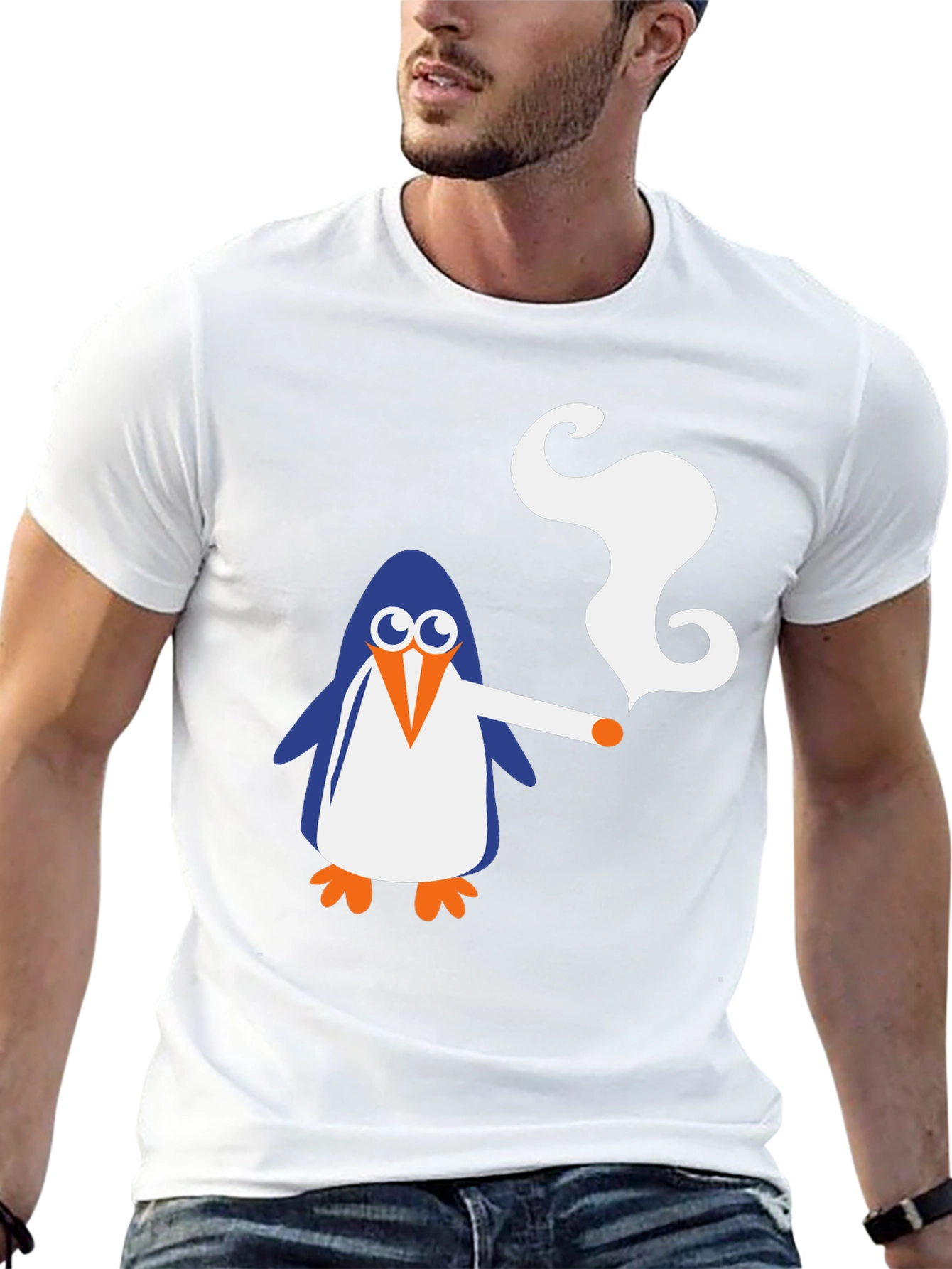 Penguin Vapor Graphic T-Shirt
