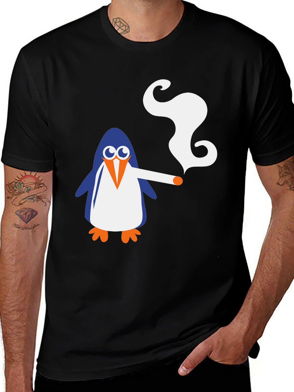 Penguin Vapor Graphic T-Shirt
