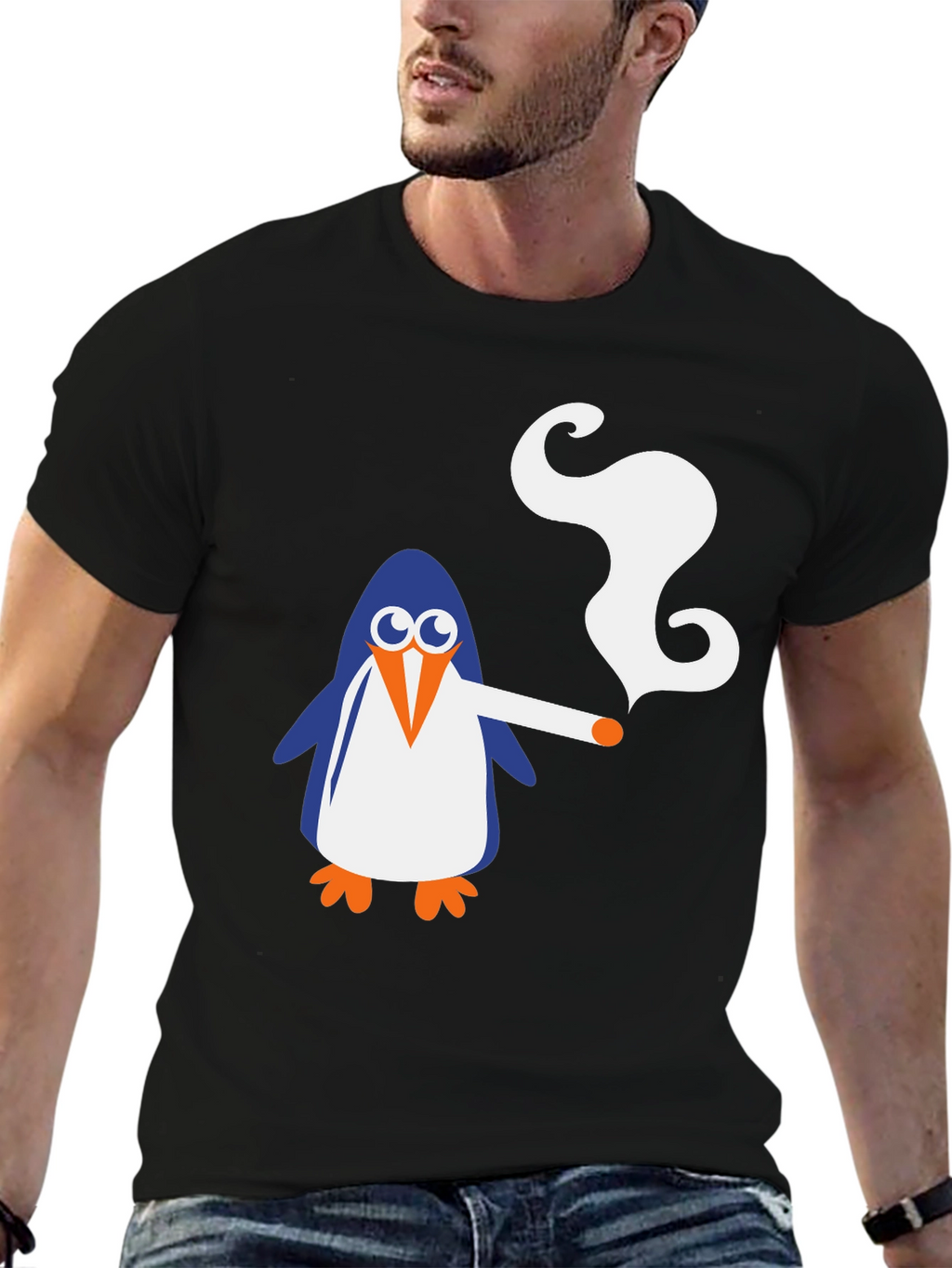 Penguin Vapor Graphic T-Shirt