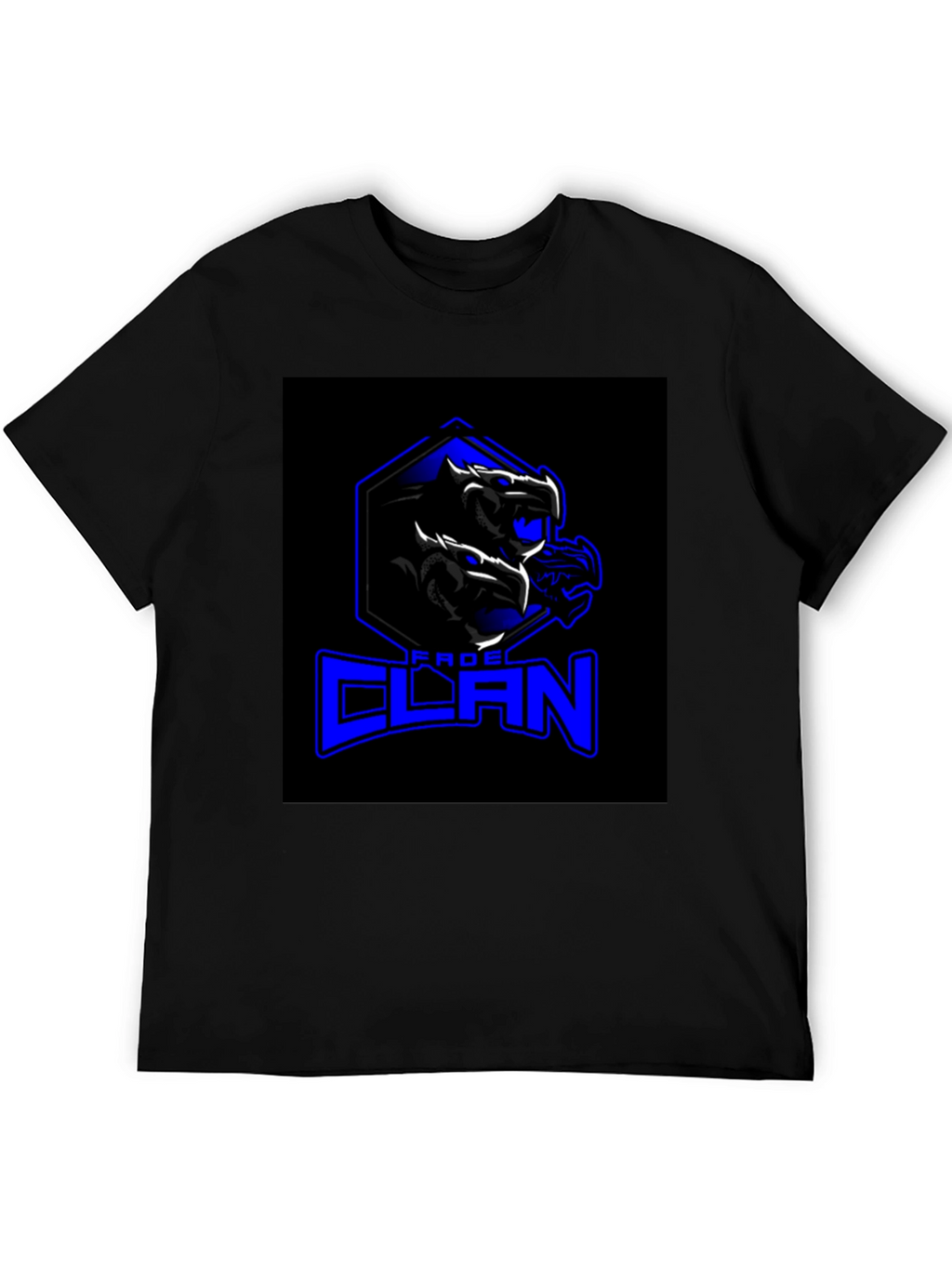 Black FROG CLAN Dragon Graphic T-Shirt