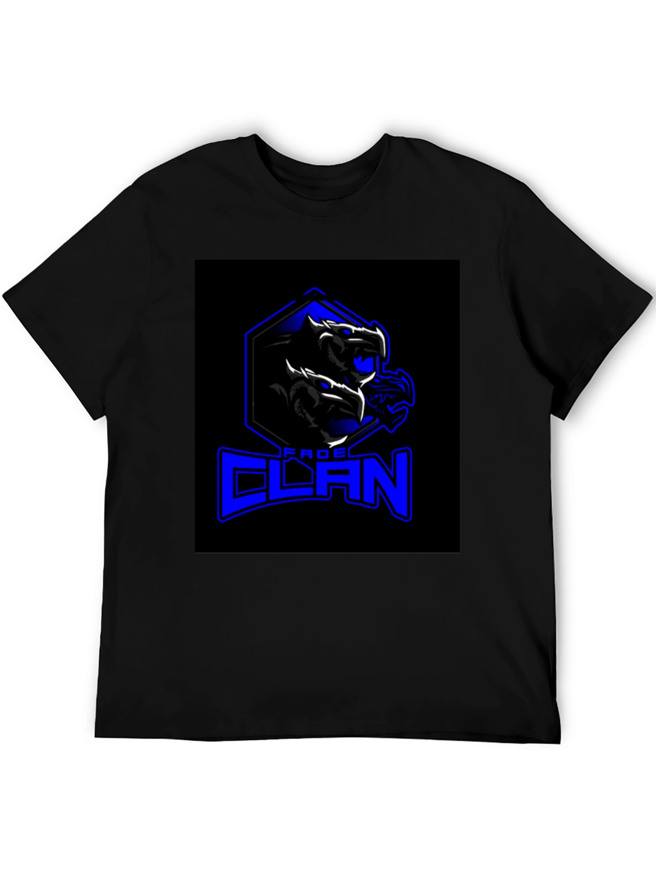 Black FROG CLAN Dragon Graphic T-Shirt