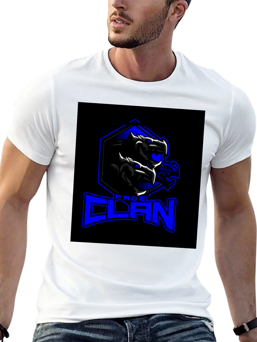 Black FROG CLAN Dragon Graphic T-Shirt