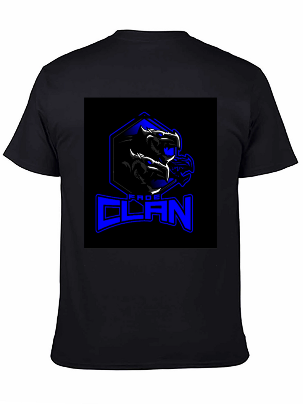 Black FROG CLAN Dragon Graphic T-Shirt