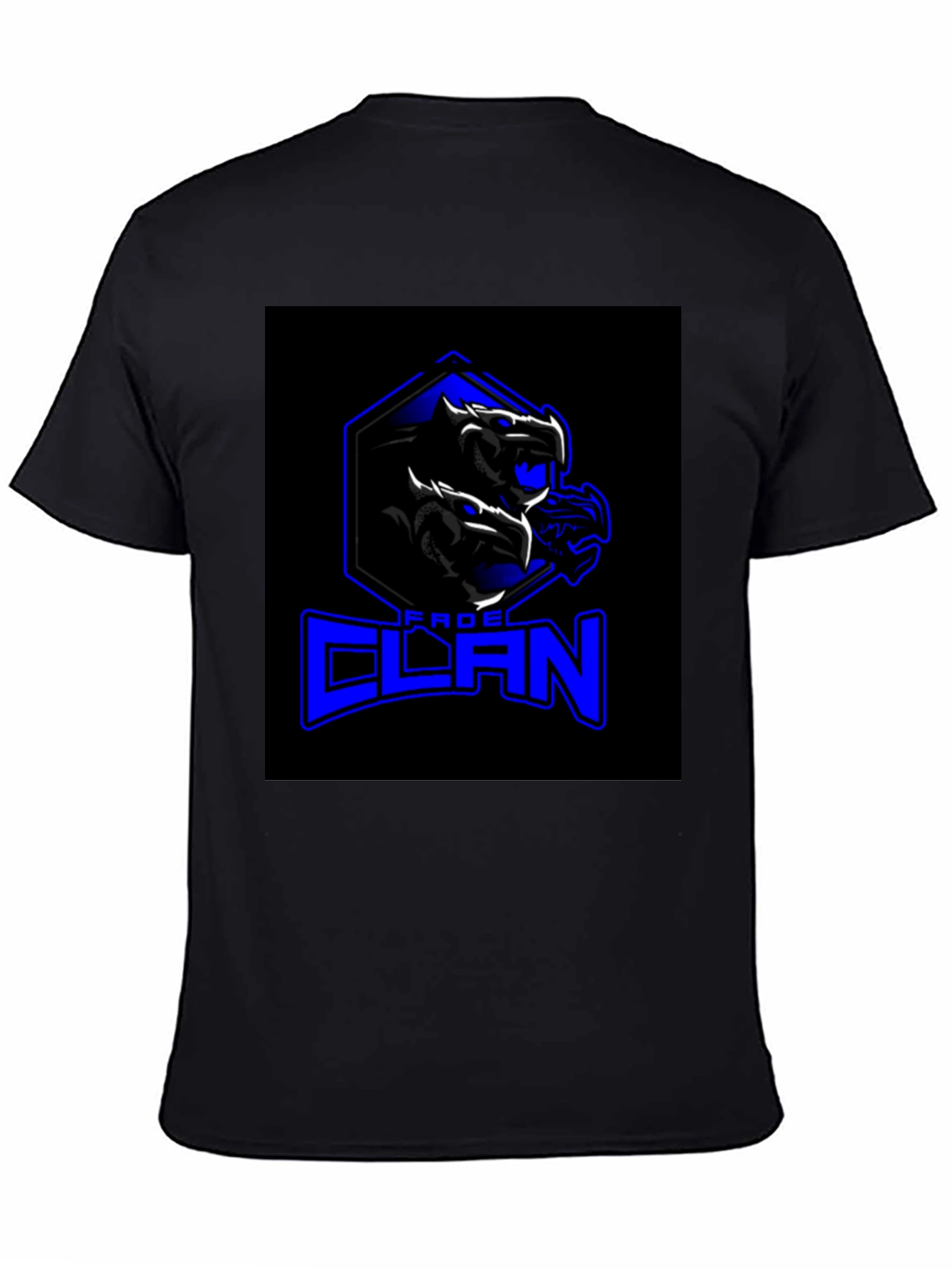 Black FROG CLAN Dragon Graphic T-Shirt