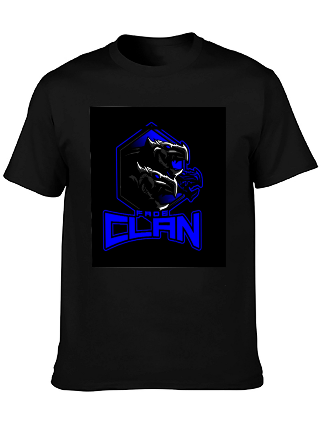 Black FROG CLAN Dragon Graphic T-Shirt