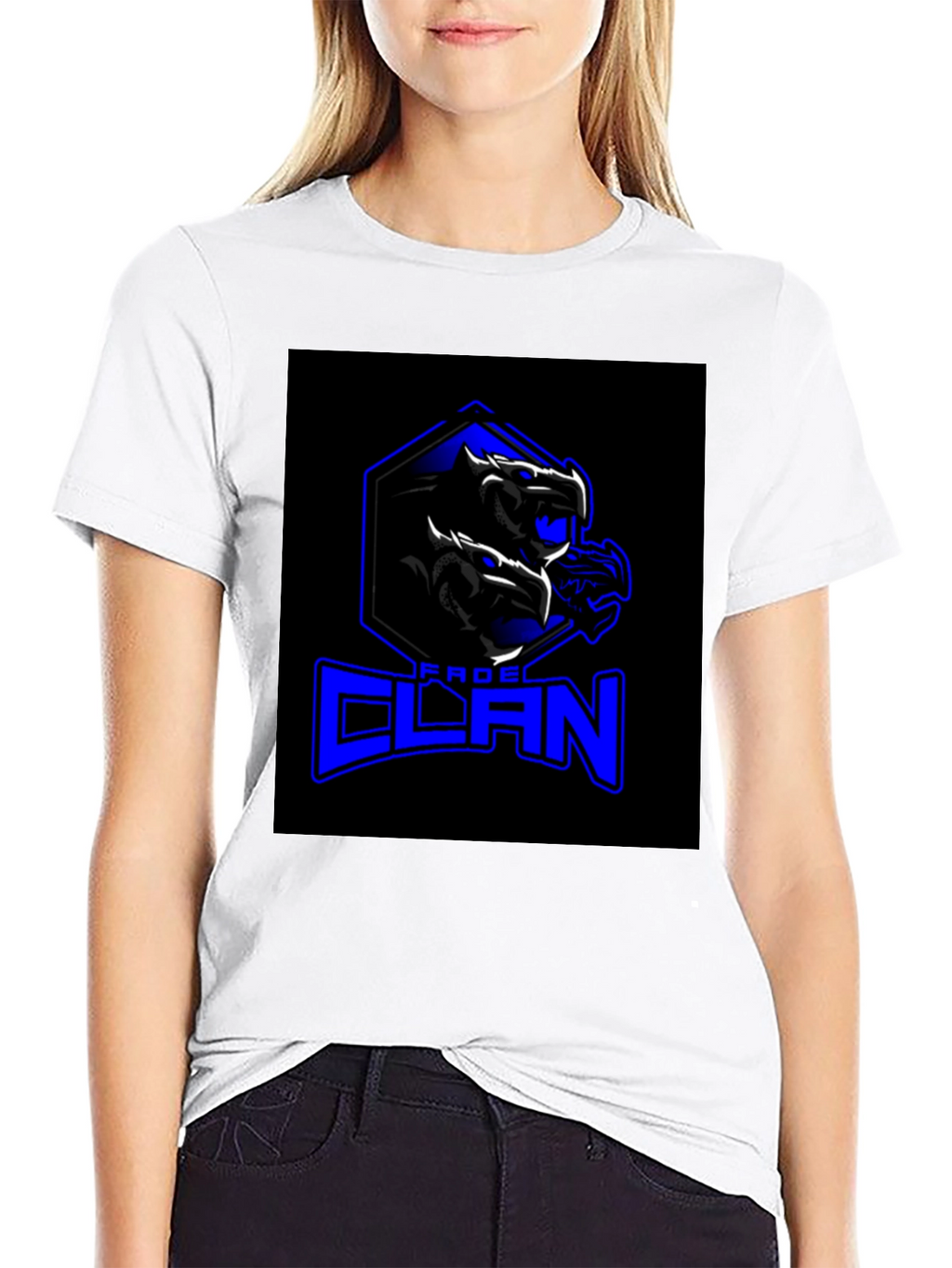 Black FROG CLAN Dragon Graphic T-Shirt