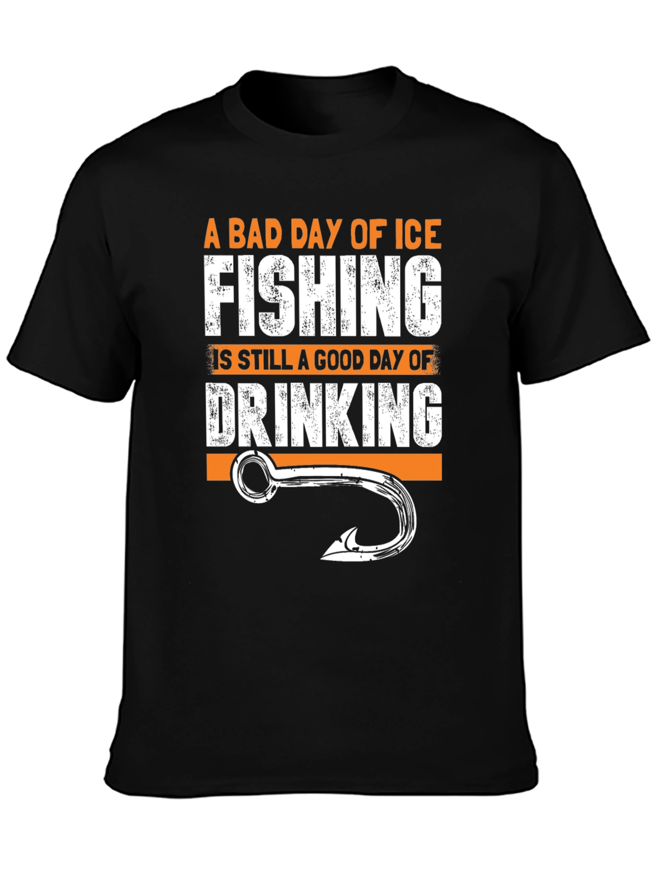 Ice Fishing Drinking T-Shirt