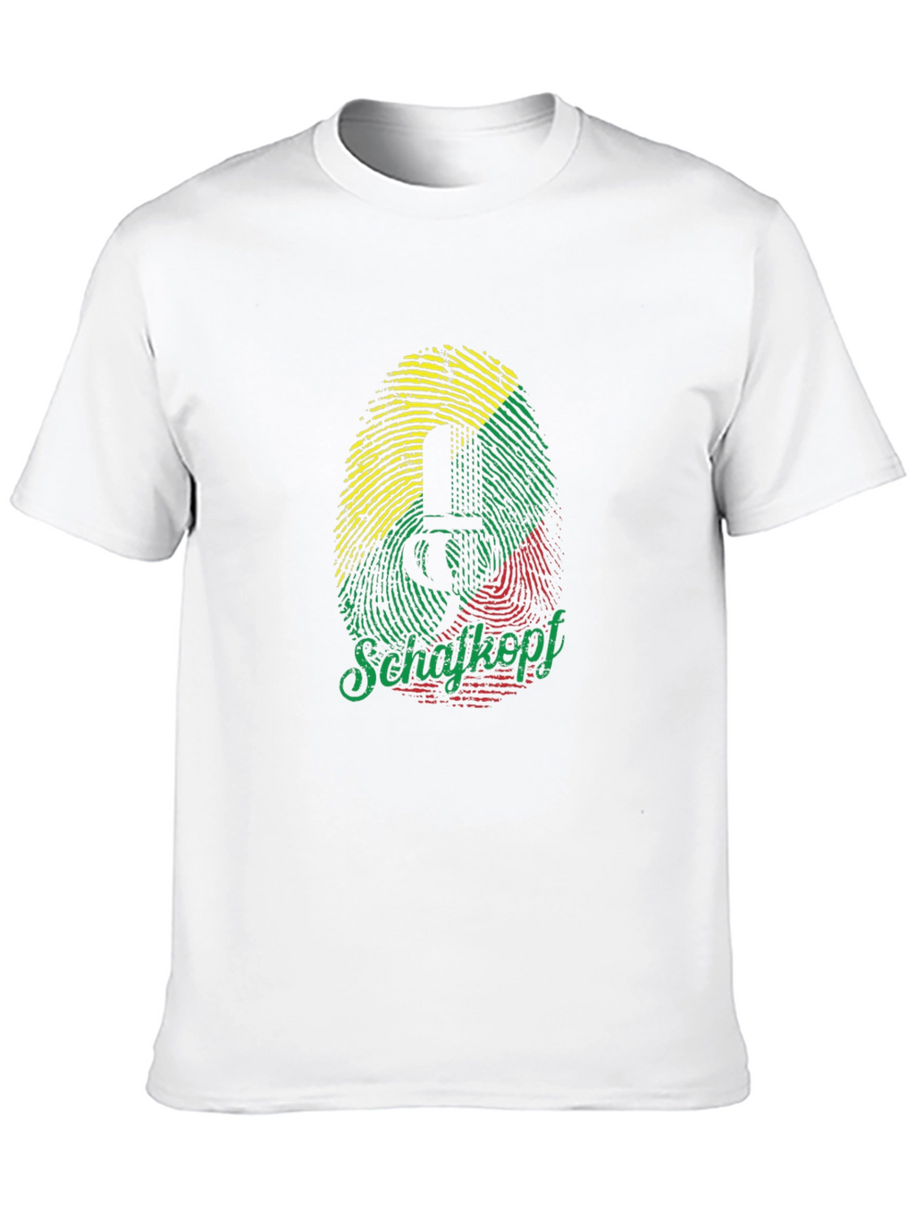 Schaftkopf Fingerprint T-Shirt - German Card Game Tee