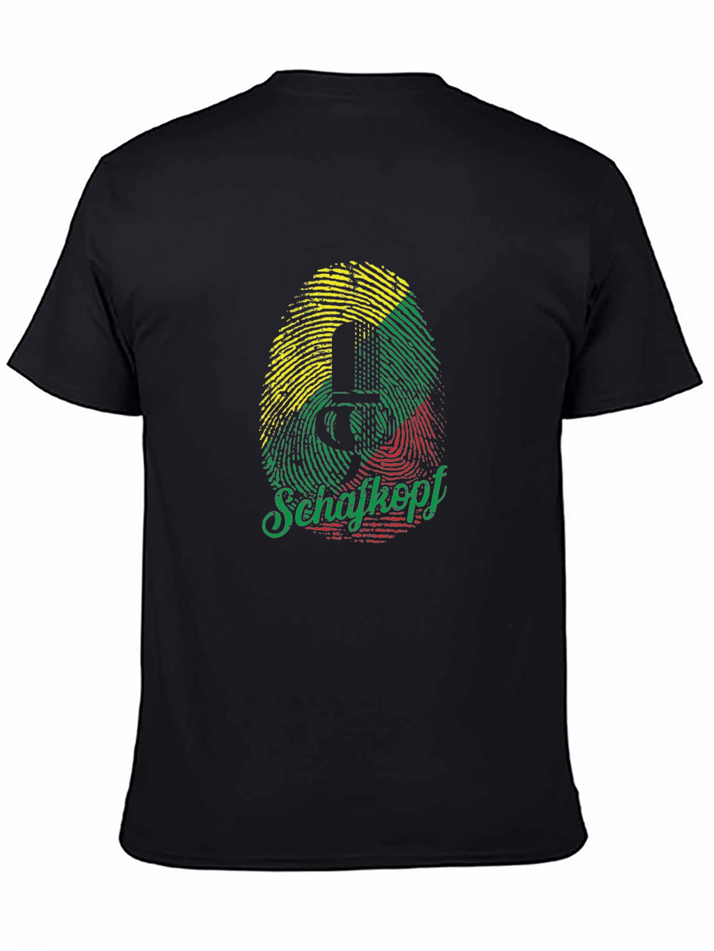 Schaftkopf Fingerprint T-Shirt - German Card Game Tee
