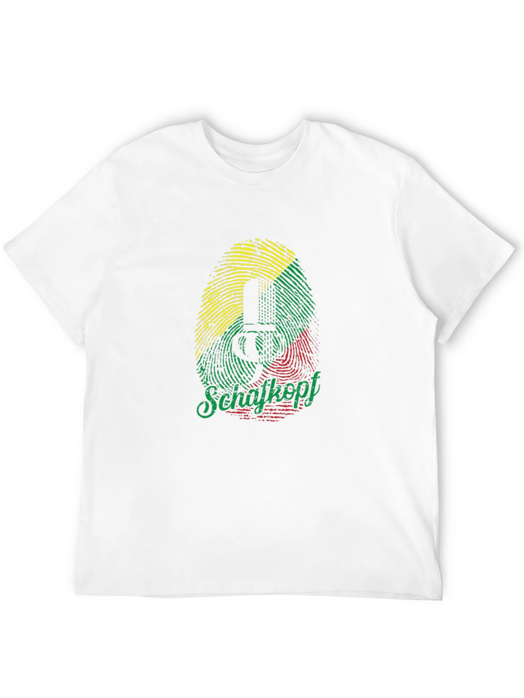 Schaftkopf Fingerprint T-Shirt - German Card Game Tee