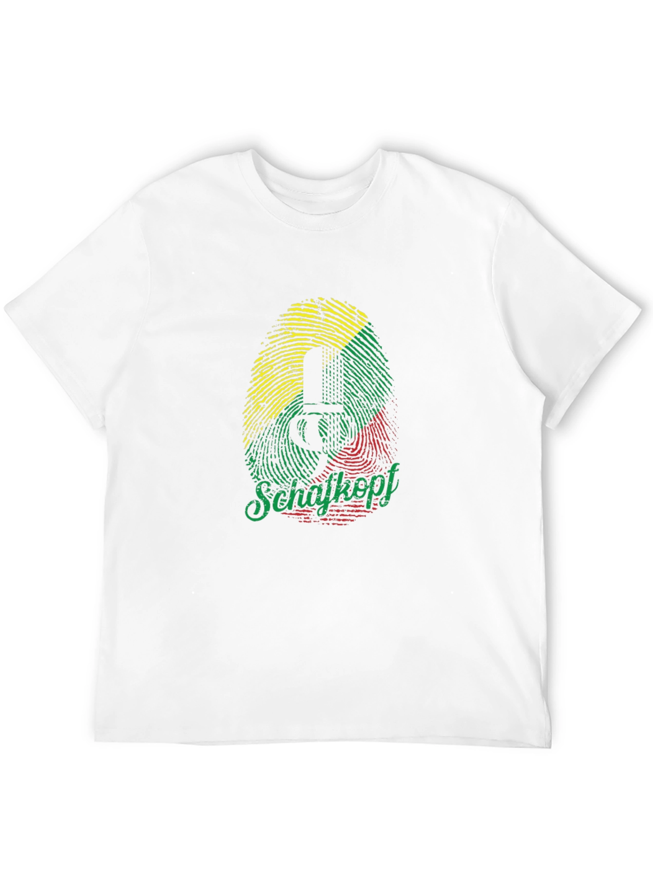 Schaftkopf Fingerprint T-Shirt - German Card Game Tee
