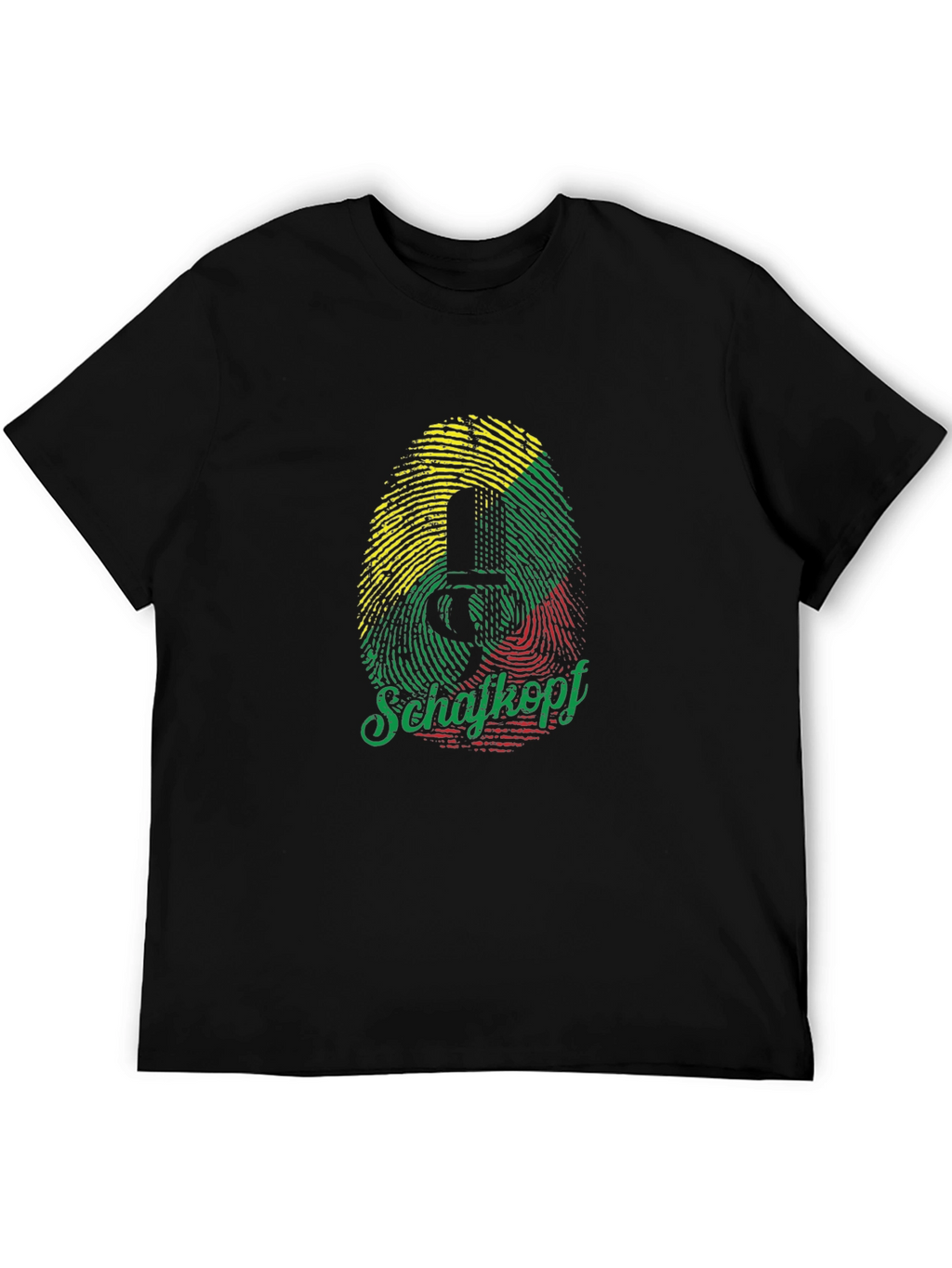 Schaftkopf Fingerprint T-Shirt - German Card Game Tee