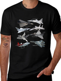 Fighter Jet T-Shirt - Military Aviation Tee