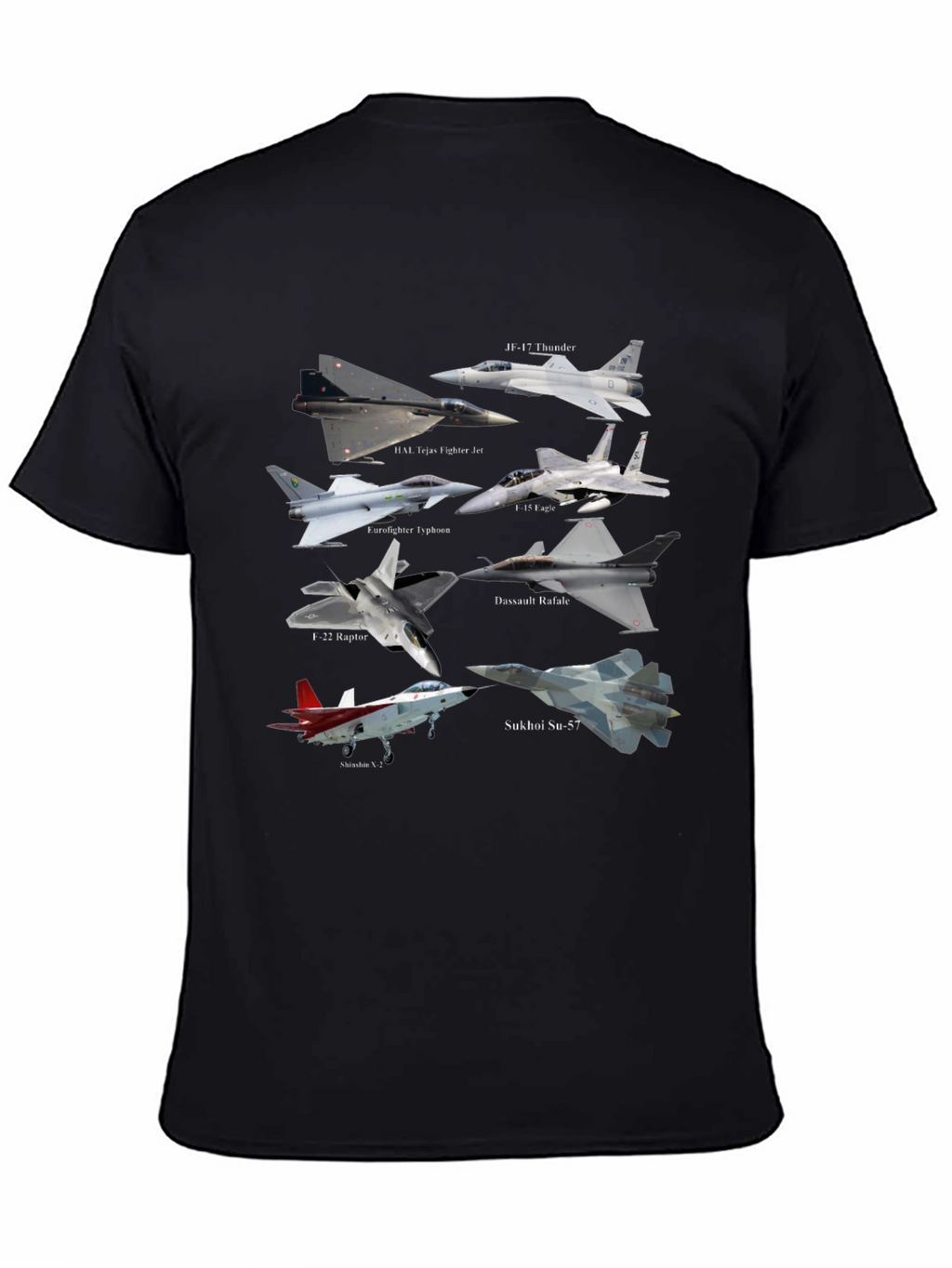 Fighter Jet T-Shirt - Military Aviation Tee
