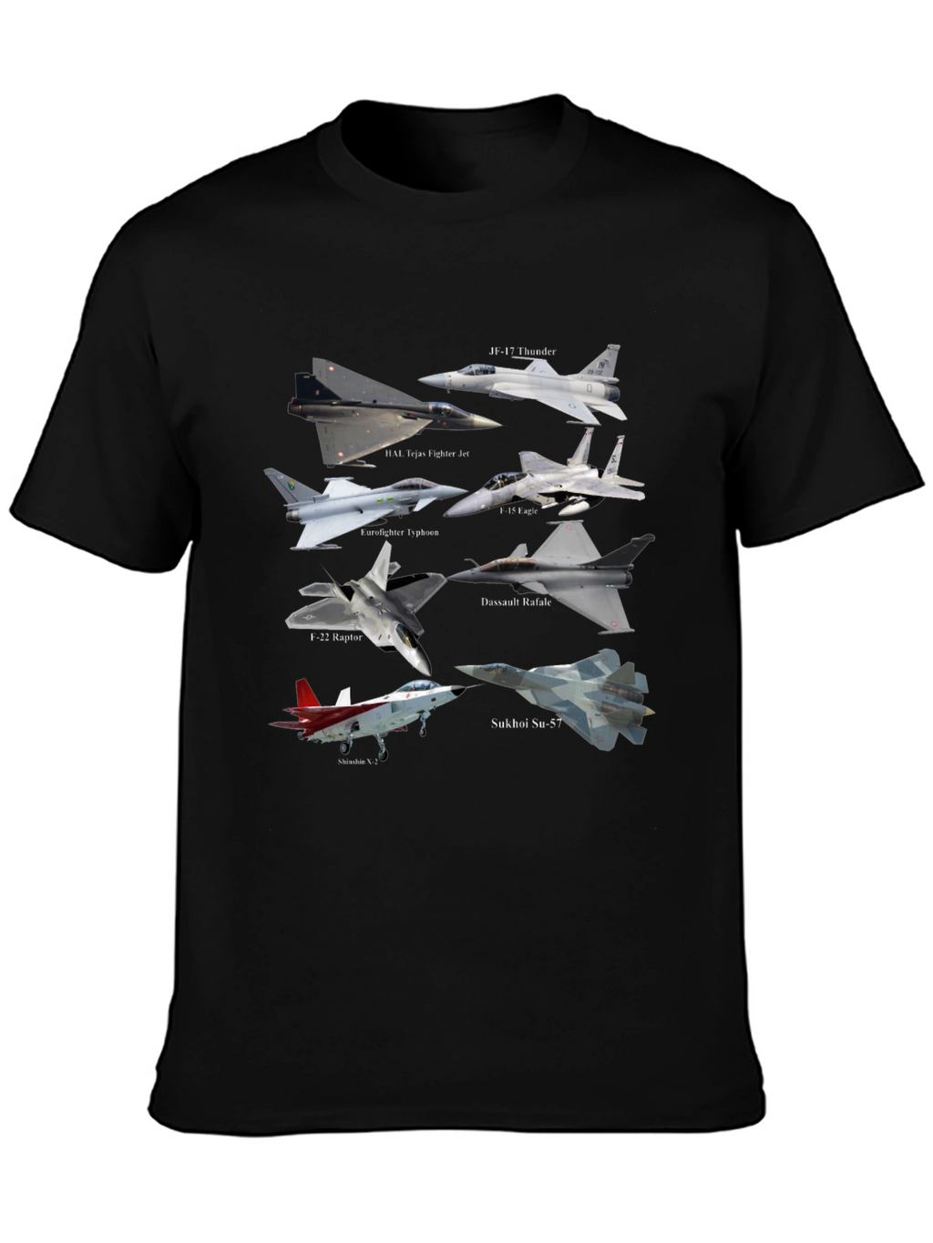 Fighter Jet T-Shirt - Military Aviation Tee