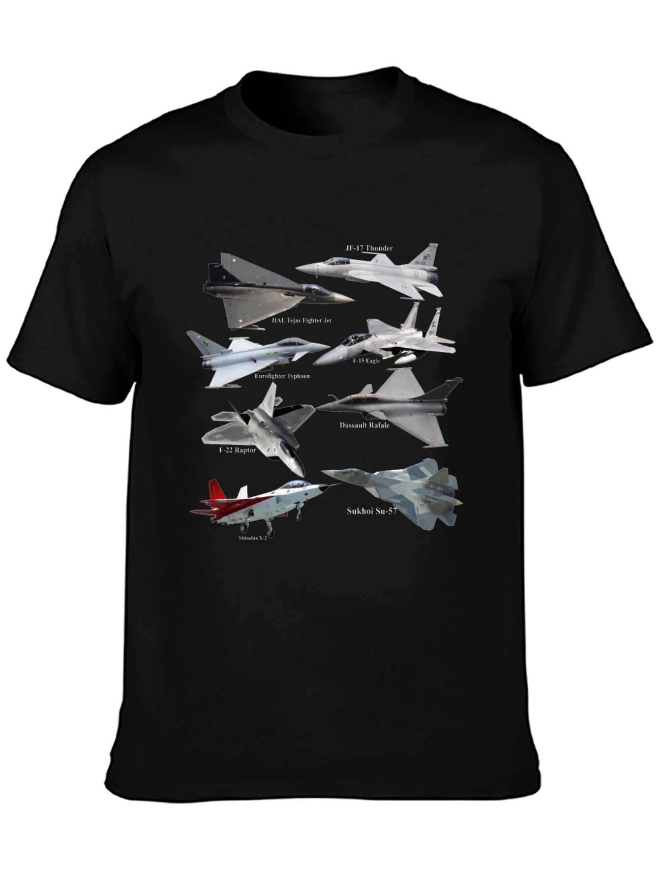 Fighter Jet T-Shirt - Military Aviation Tee