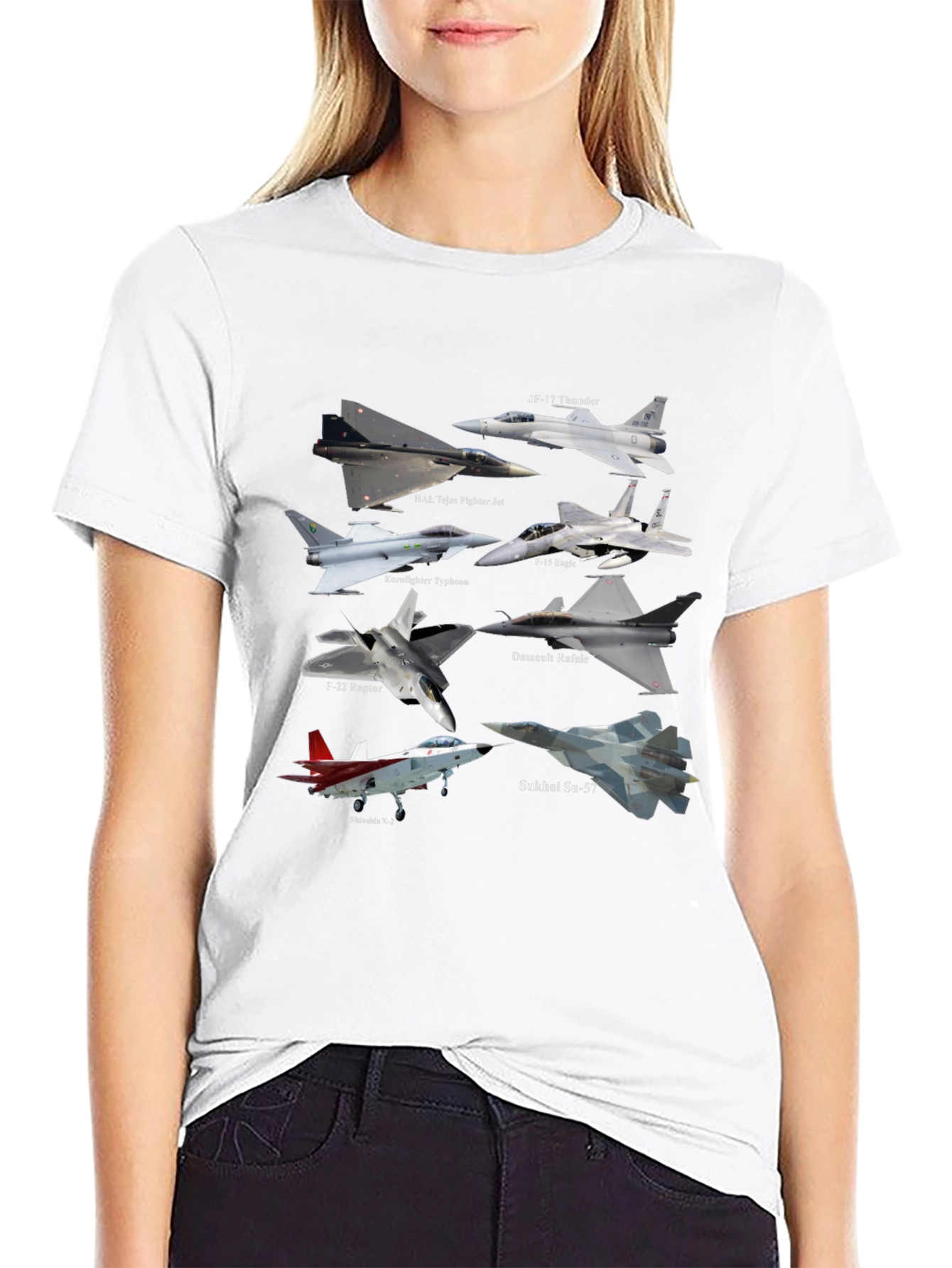 Fighter Jet T-Shirt - Military Aviation Tee