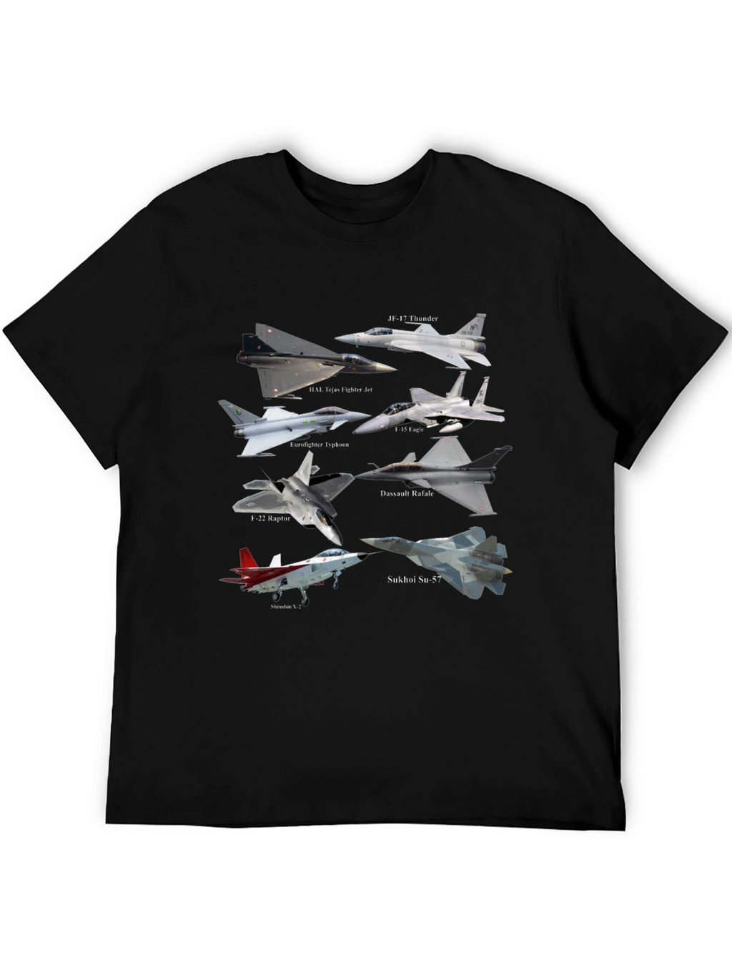 Fighter Jet T-Shirt - Military Aviation Tee